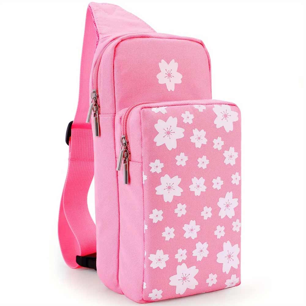 Bolsa Nintendo Sakura Rosa/Branco