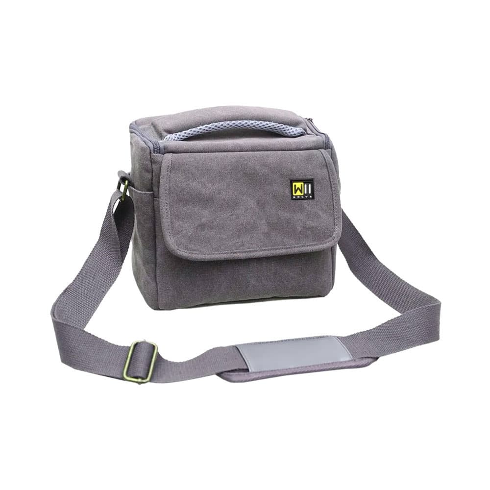 Bolsa para Câmera Will Solve 1105 Grande Cinza Claro