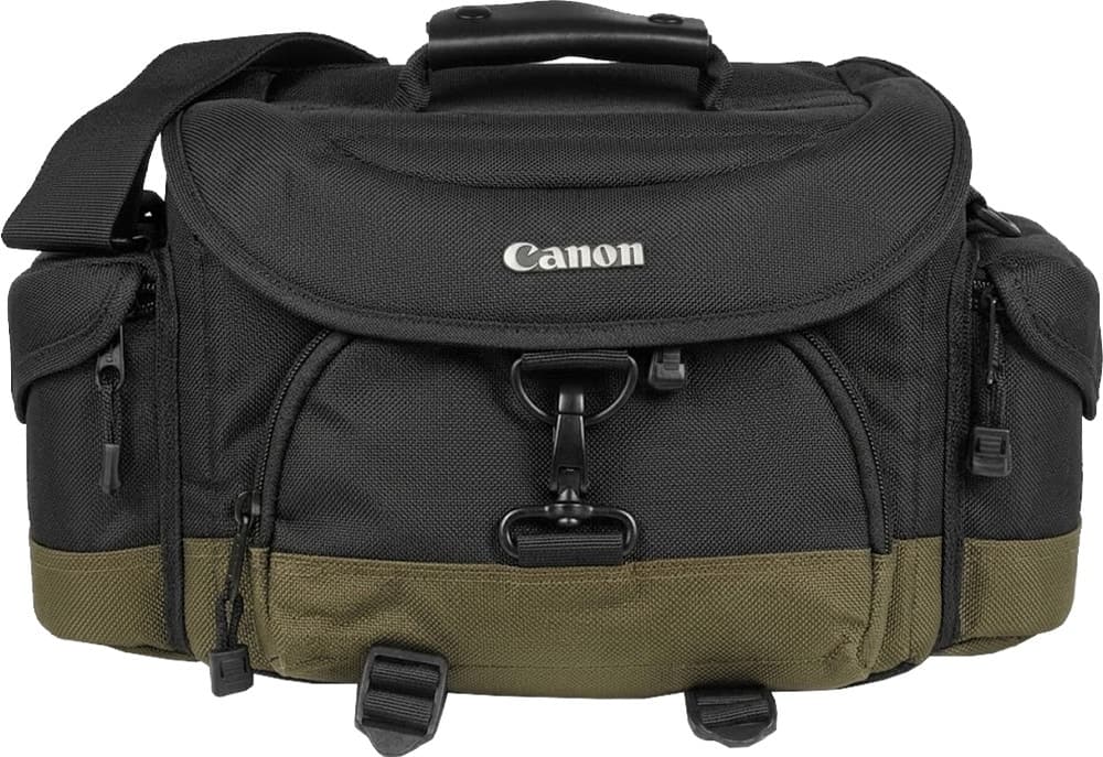 Bolsa para Câmera Canon 10EG Preta e Verde