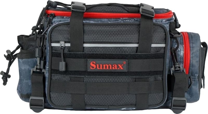 Bolsa Sumax Sm1821 com Caixa de Iscas - Camuflada