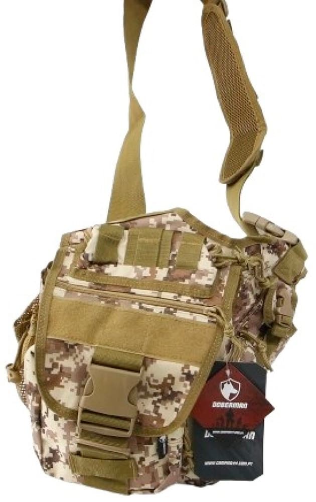 Bolsa Tática Doberman 5L Camuflada Marrom