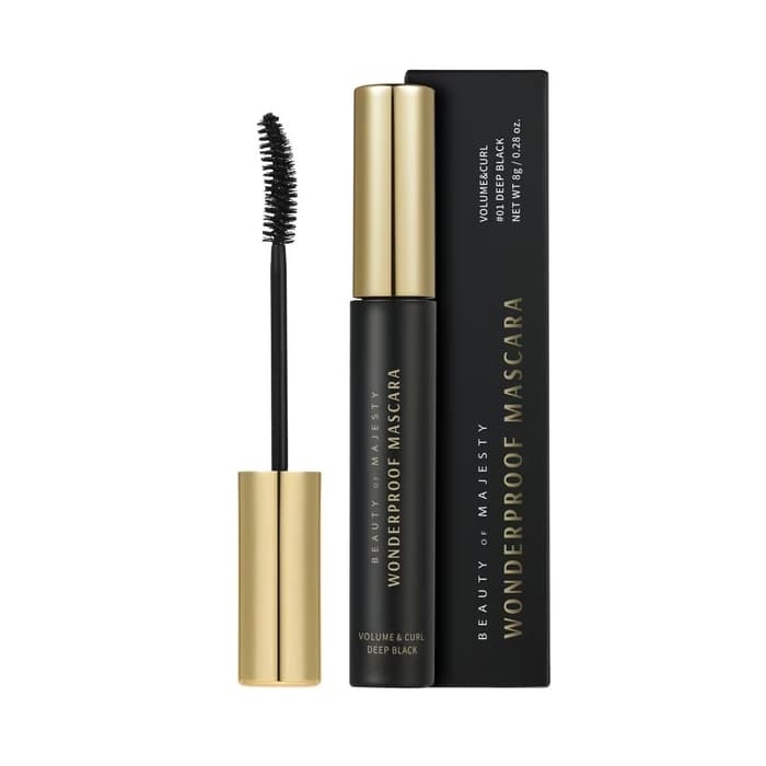 Máscara de Cílios Beauty Of Majesty Good Wonderproof #01 Preto Intenso