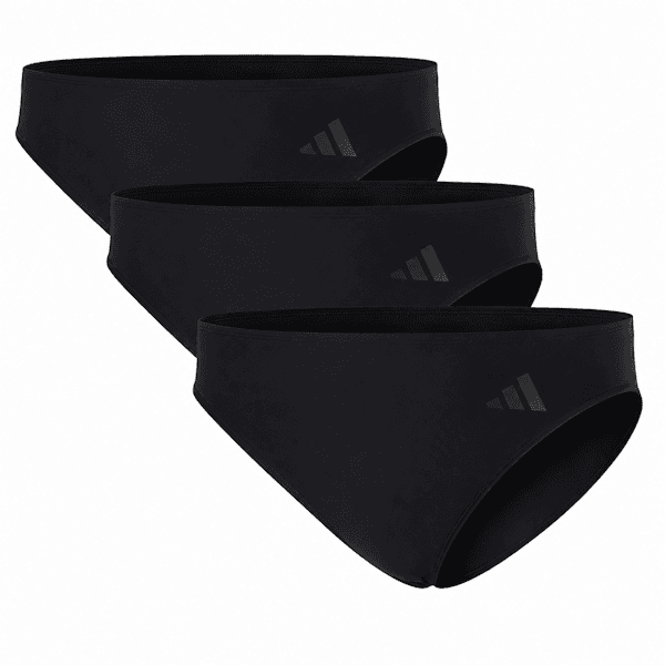 Conjunto de 3 Peças de Roupa Íntima Feminina Adidas Preto