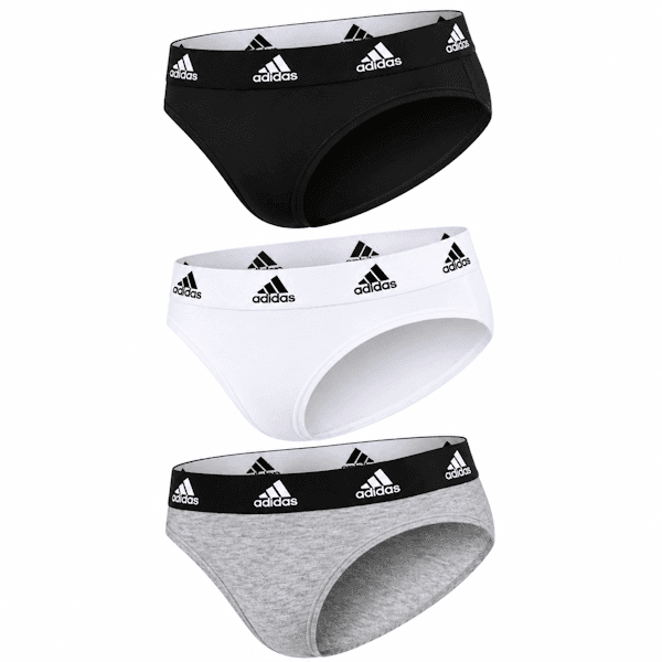 Calcinha Adidas Tricolor Set 3 Peças