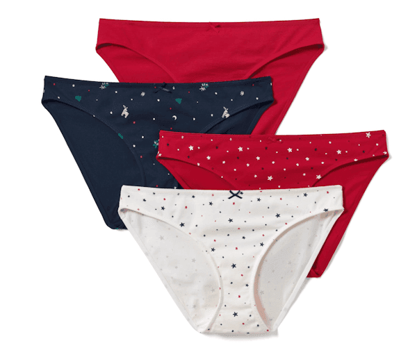 Conjunto de 4 Calcinhas Tchibo