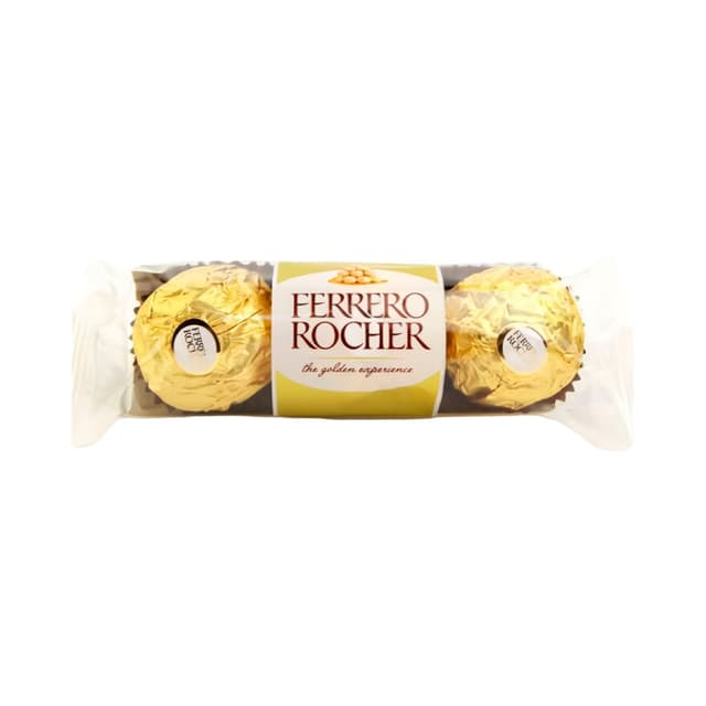Bombons Ferrero Rocher 3 Unidades 37.5Gr