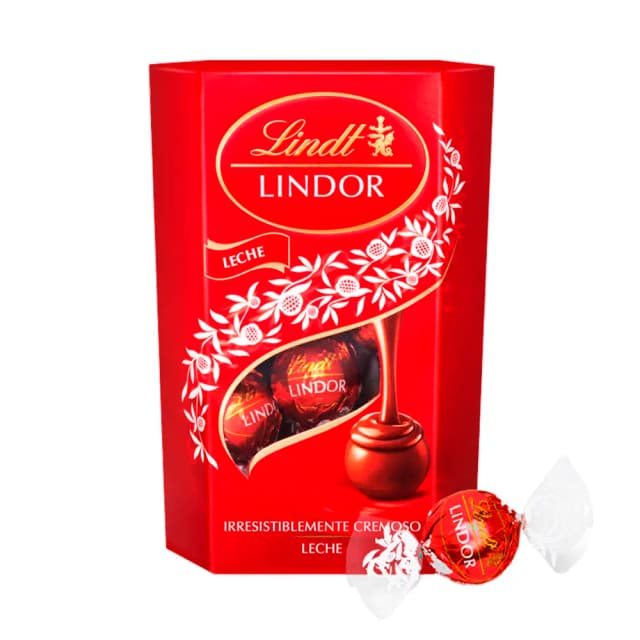 Bombons Lindt Lindor Chocolate Ao Leite 200G