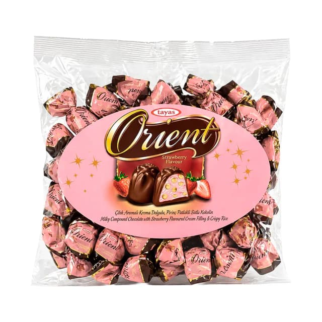 Bombons Tayas Orient Sabor Frutilla - 500G