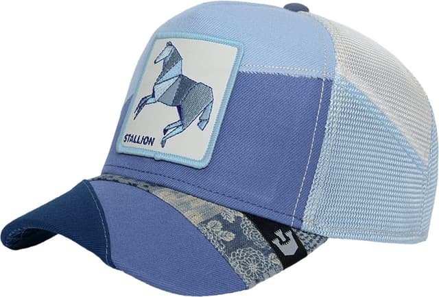 Boné Goorin Bros Farmigami Self Reliant Stallion Azul