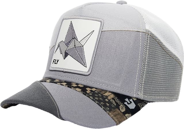 Boné Goorin Bros Farmigami Loyal Fly Cinza