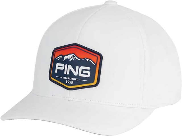 Boné Ping Four Peaks Cap 37947-01 Branco - Masculino