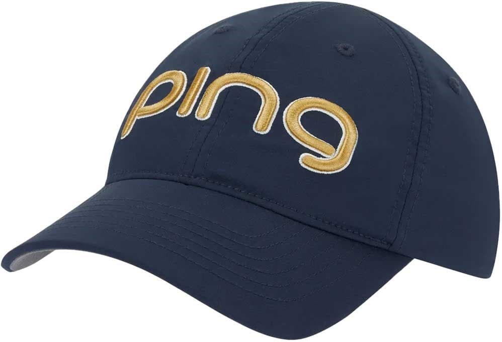 Boné Ping Feminino Le3 Cap 37100-01 Azul Marinho/Dourado