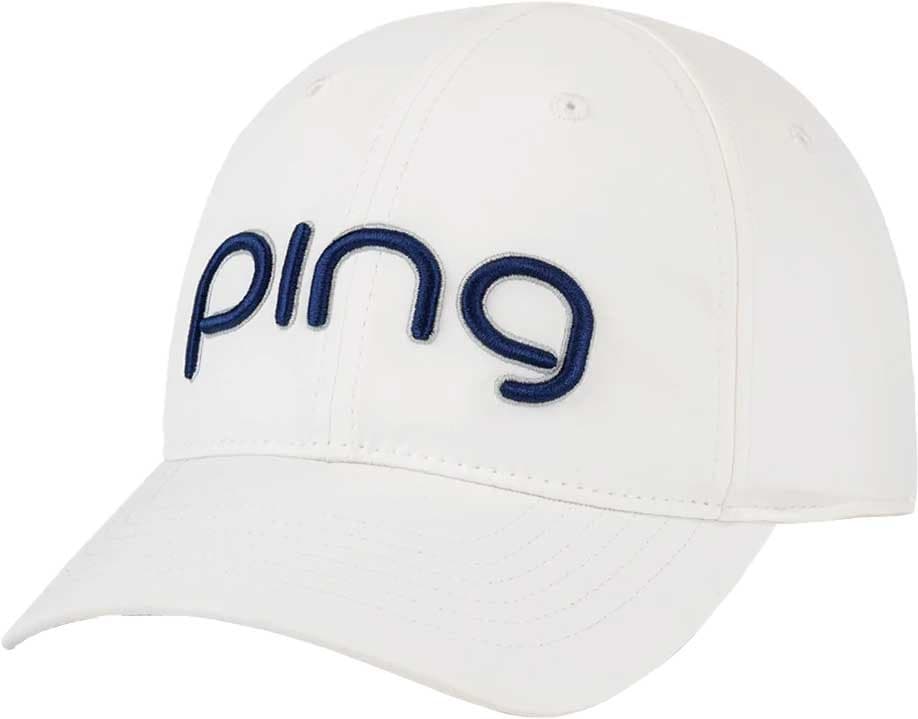 Boné Ping Ladies Tour Delta Cap 35264-97 Branco/Azul Marinho - Feminino