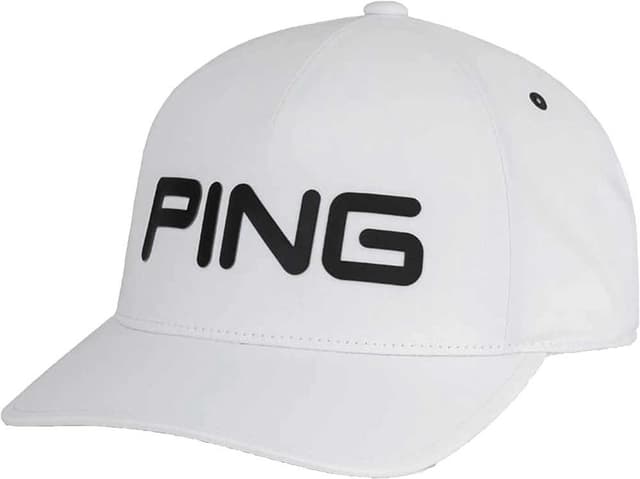 Boné Ping Performance Cap 37954-01 Branco/Preto - Masculino