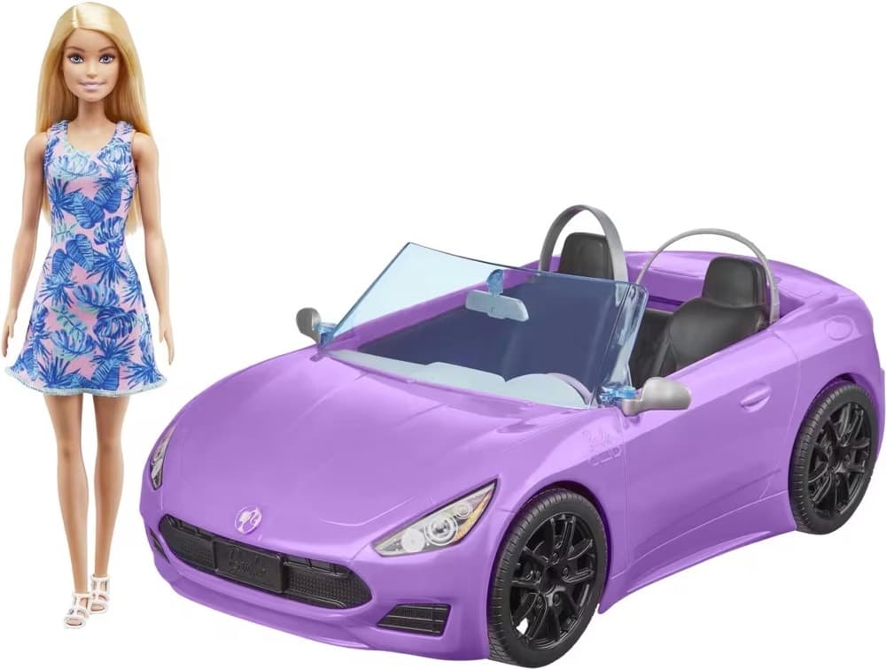Boneca Barbie com Conversível Mattel