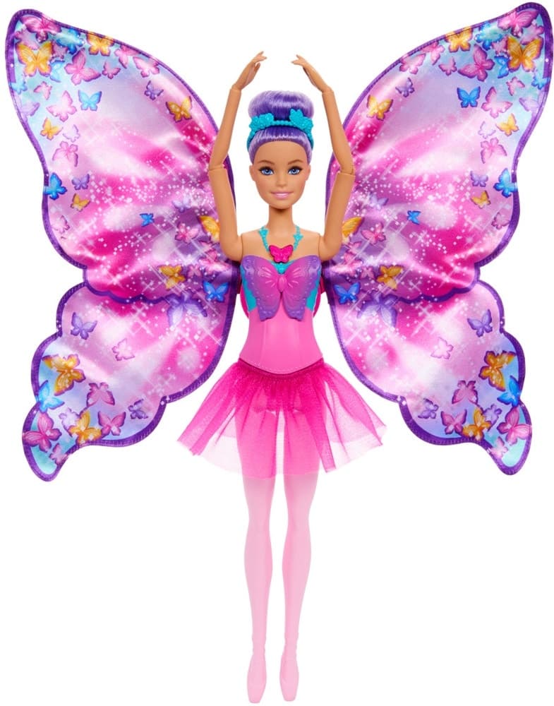 Boneca Barbie Dance And Flutter 2Em1 Mattel