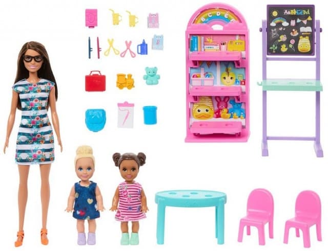 Boneca Barbie I Love School Playset Mattel