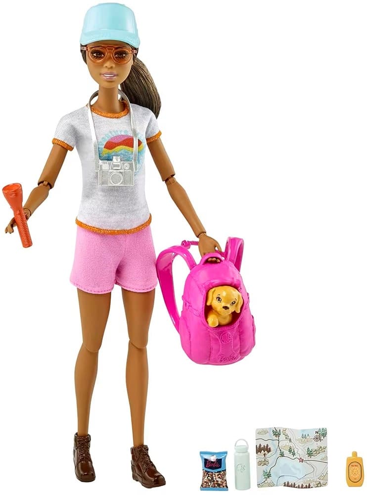 Boneca Barbie Mattel Dia de Trilha para Autocuidado - Hnc39