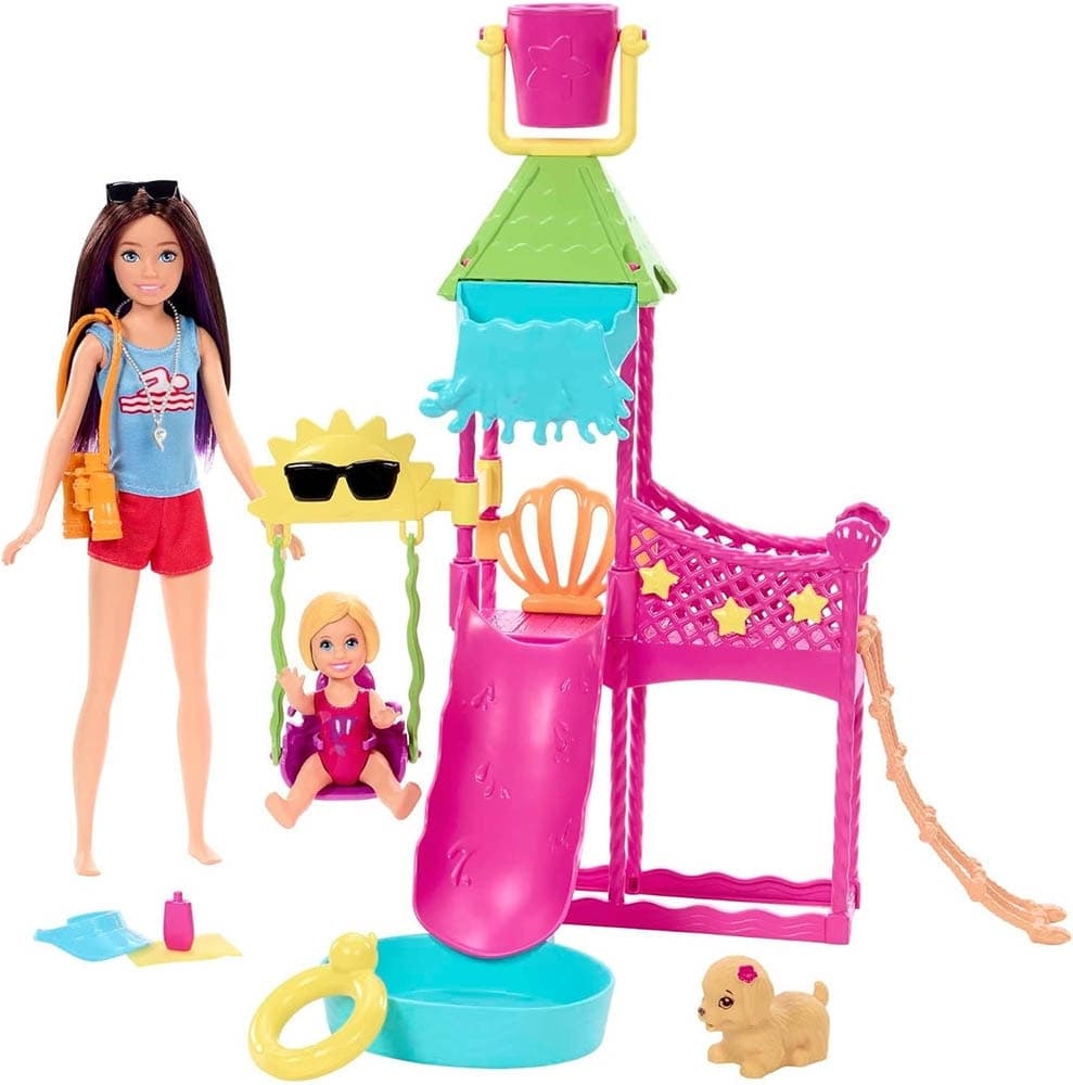 Boneca Barbie Skipper First Jobs Big Babysitting Adventure Mattel