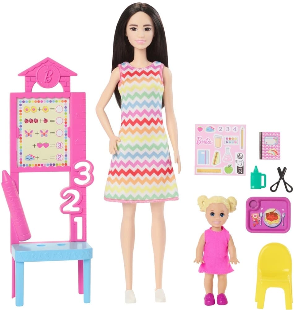 Boneca Barbie Professora Mattel - Jcr77