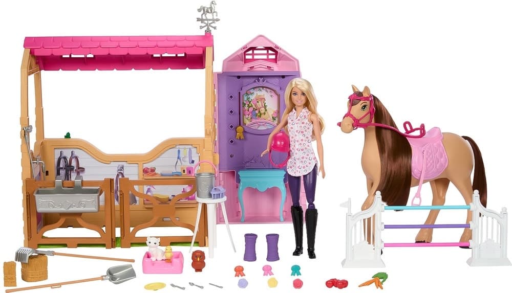 Boneca Barbie Mattel The Great Horse Chase