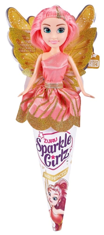 Boneca Fairy Princess Sparkle Girlz Zuru Rosa