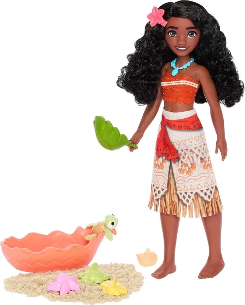 Boneca Mattel Disney Princess Moana Ocean Friends Jfc40