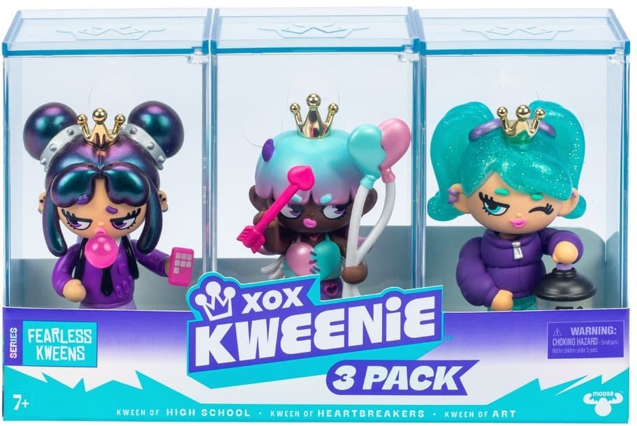 Boneca Moose Xox Kweenie Fearless Kweens Kit (3 Peças) - 30472