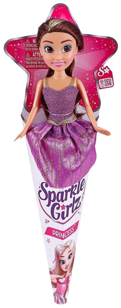 Boneca Zuru Sparkle Girlz Roxo