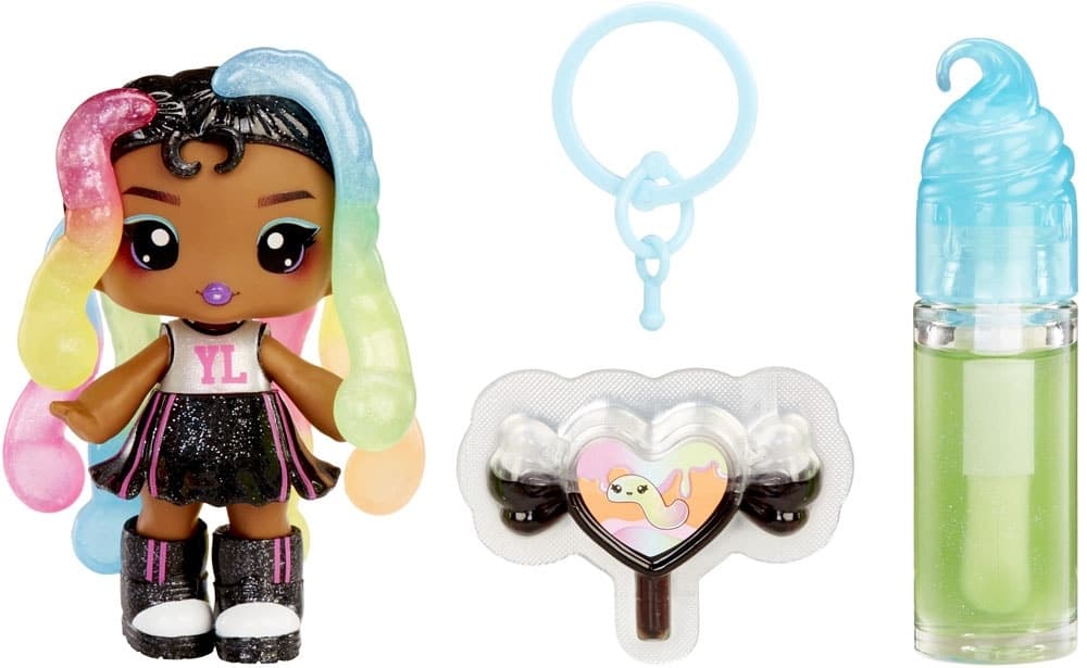 Boneca Yummiland Sasha Sourworms Make Lip Gloss