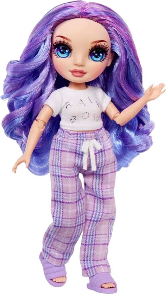 Boneca Rainbow Junior High Violet Willow Pijama Party
