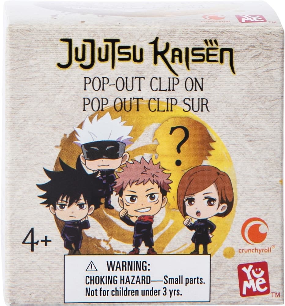 Boneco Chaveiro Jujutsu Kaisen Pop-Out Clip On Yume Toys