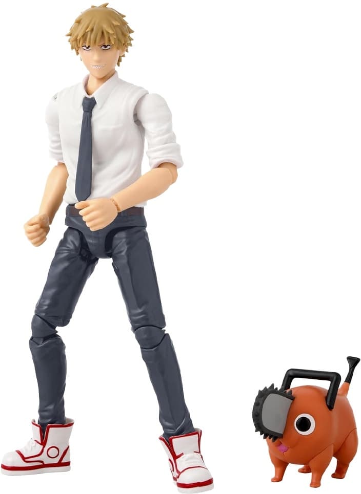 Boneco Denji & Pochita Chainsaw Man Anime Heroes Bandai