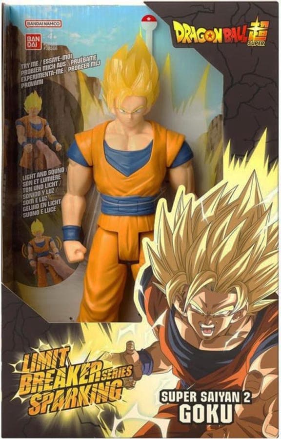 Boneco Goku Super Saiyan 2 Dragon Ball Super Limit Breaker Bandai