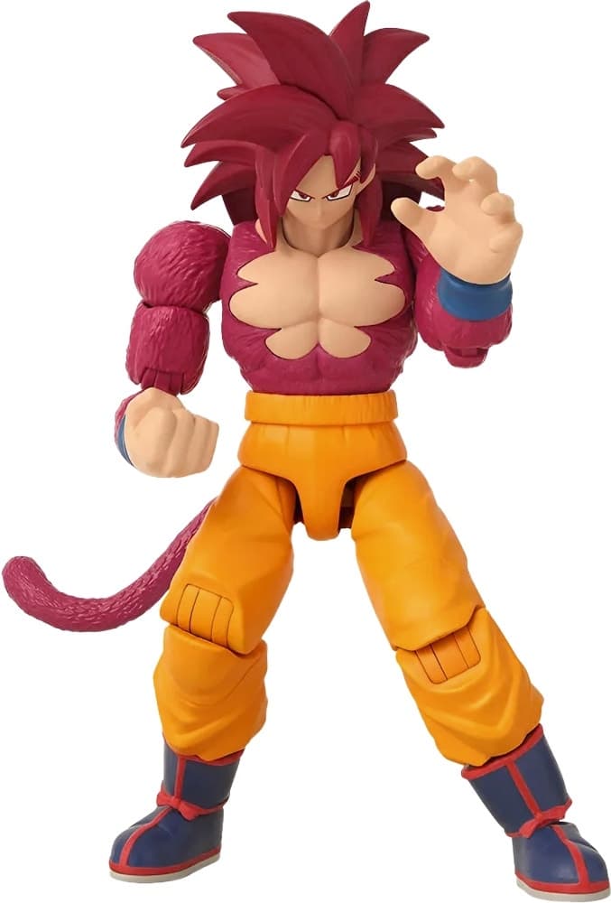 Boneco Goku Super Saiyan 4 Dragon Ball Daima Bandai