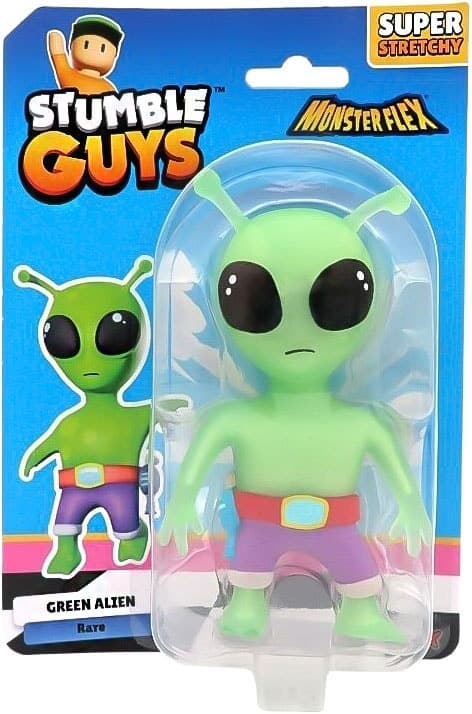 Boneco Green Alien Monster Flex Stumble Guys Diramix