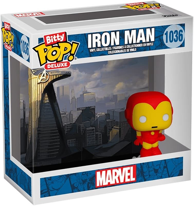 Boneco Iron Man Funko Bitty Pop! Deluxe 1036