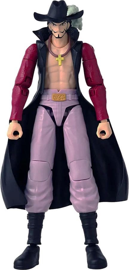 Boneco Bandai Anime Heroes Dracule Mihawk