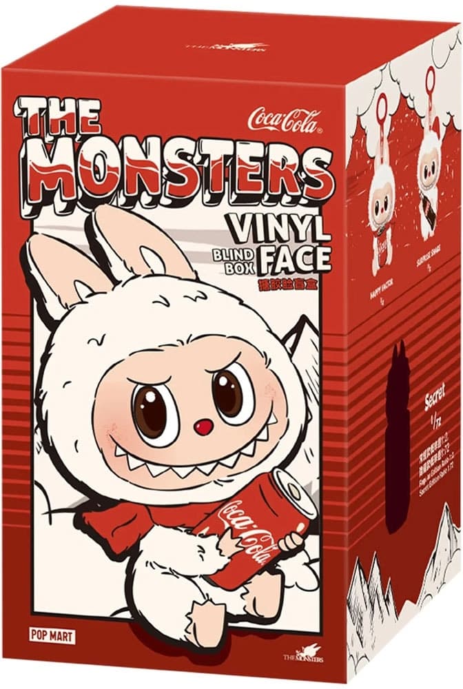 Boneco Pop Mart The Monsters Labubu Coca-Cola