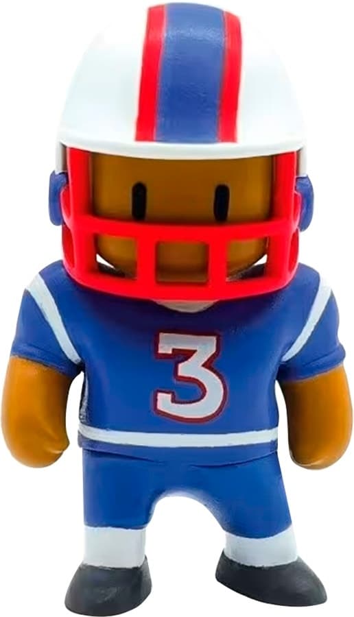 Boneco Quarterback 3D Mini Stumble Guys Diramix