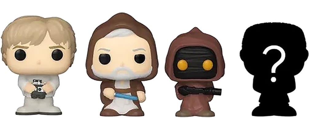 Boneco Star Wars Funko Bitty Pop! Misterio Pop Adentro 4 Pack