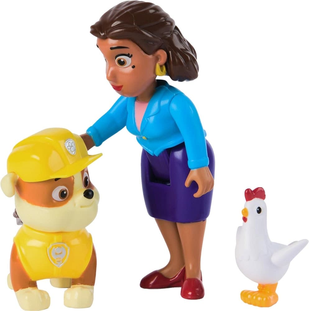 Brinquedo Spin Master Paw Patrol Rubble & Mayor Goodway - 6070734