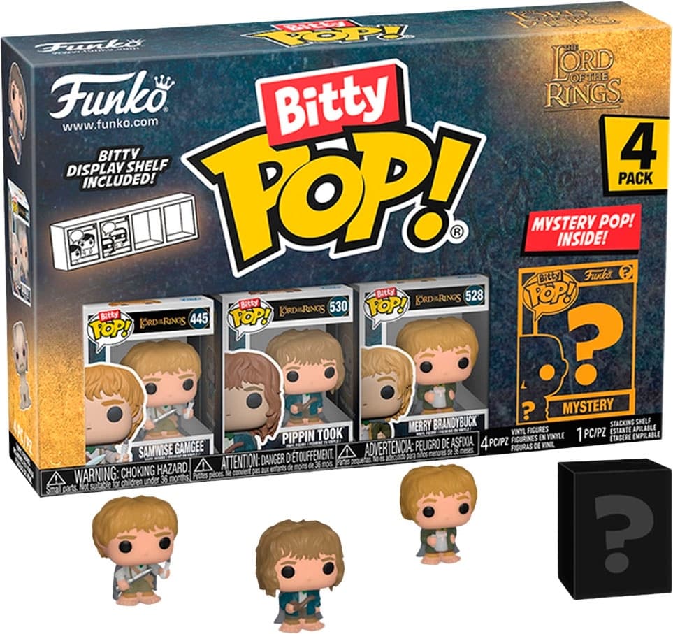 Bonecos Misteriosos Funko Bitty Pop! 4 Pack