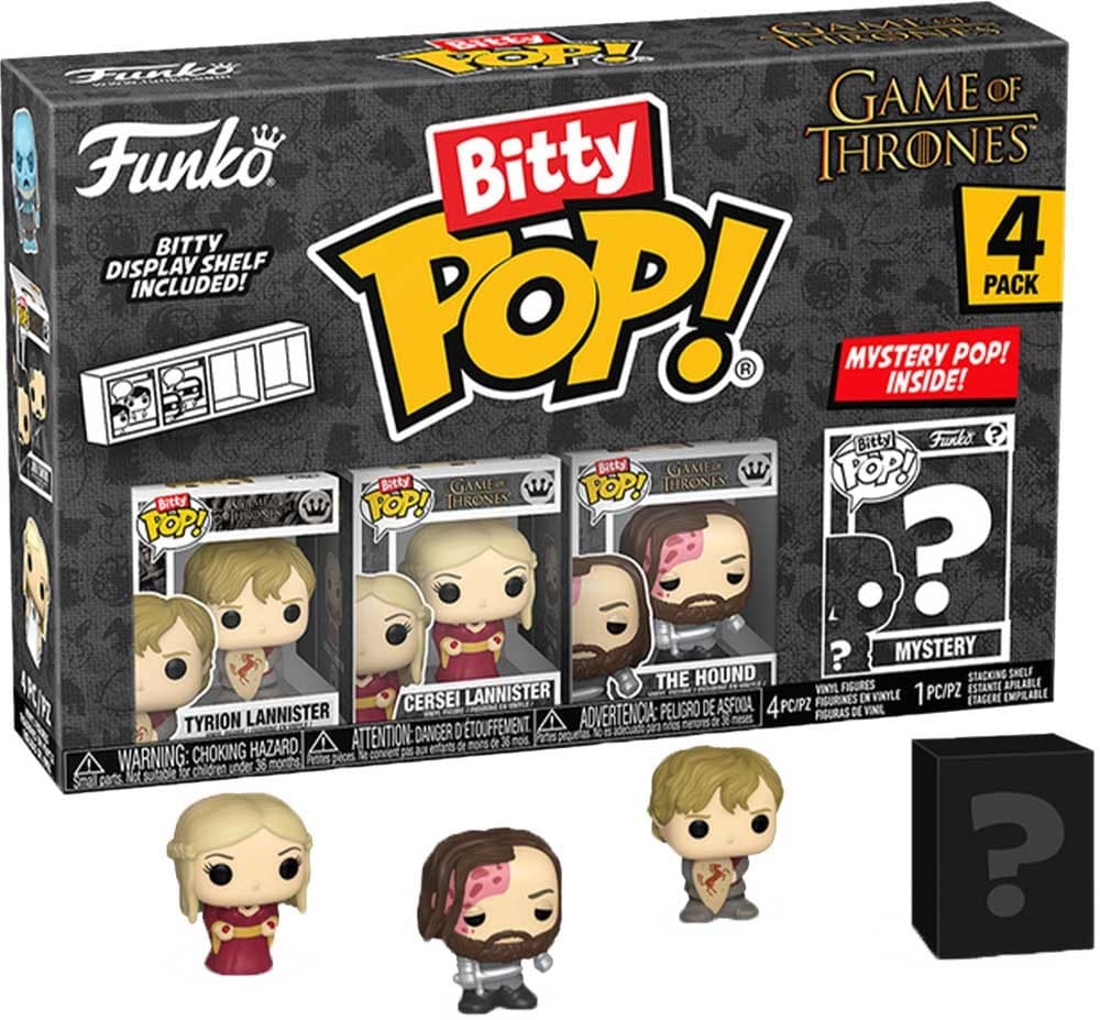 Bonecos Funko Game of Thrones Tyrion/Cersei/The Hound Bitty Pop! 4 Pack