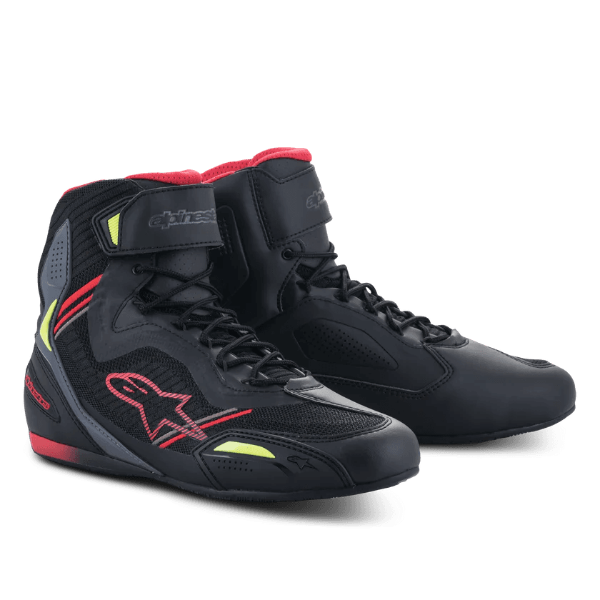 Bota Alpinestars Faster-3 Rideknit BLK/RED/YLW F / 11