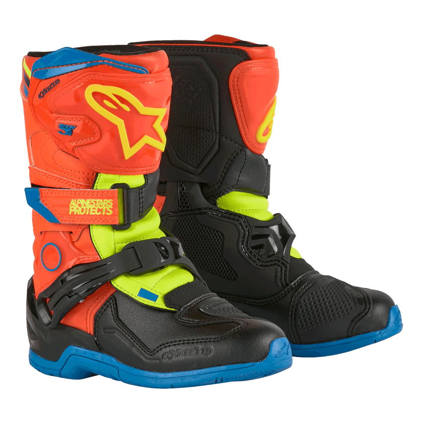 Bota Alpinestars Tech 3S Branco/Preto Tamanho 13