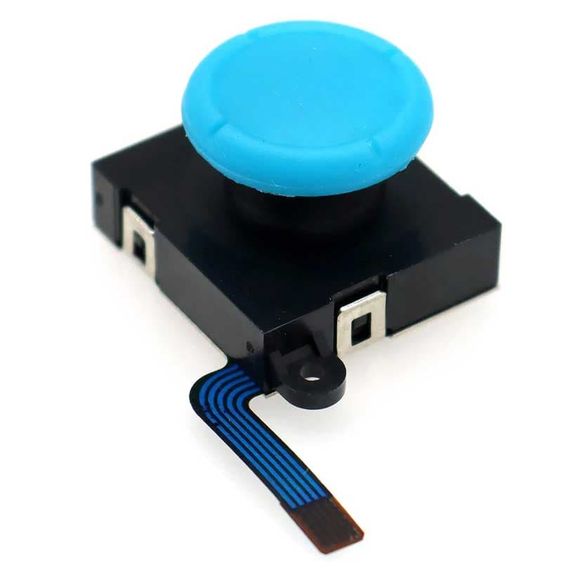 Botão 3D Analógico para Controle Nintendo Switch Azul