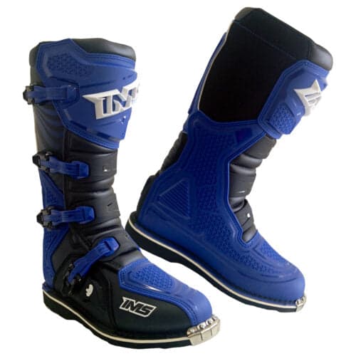 Botas Ims Robust Costurada Preto / Azul Tamanho 41