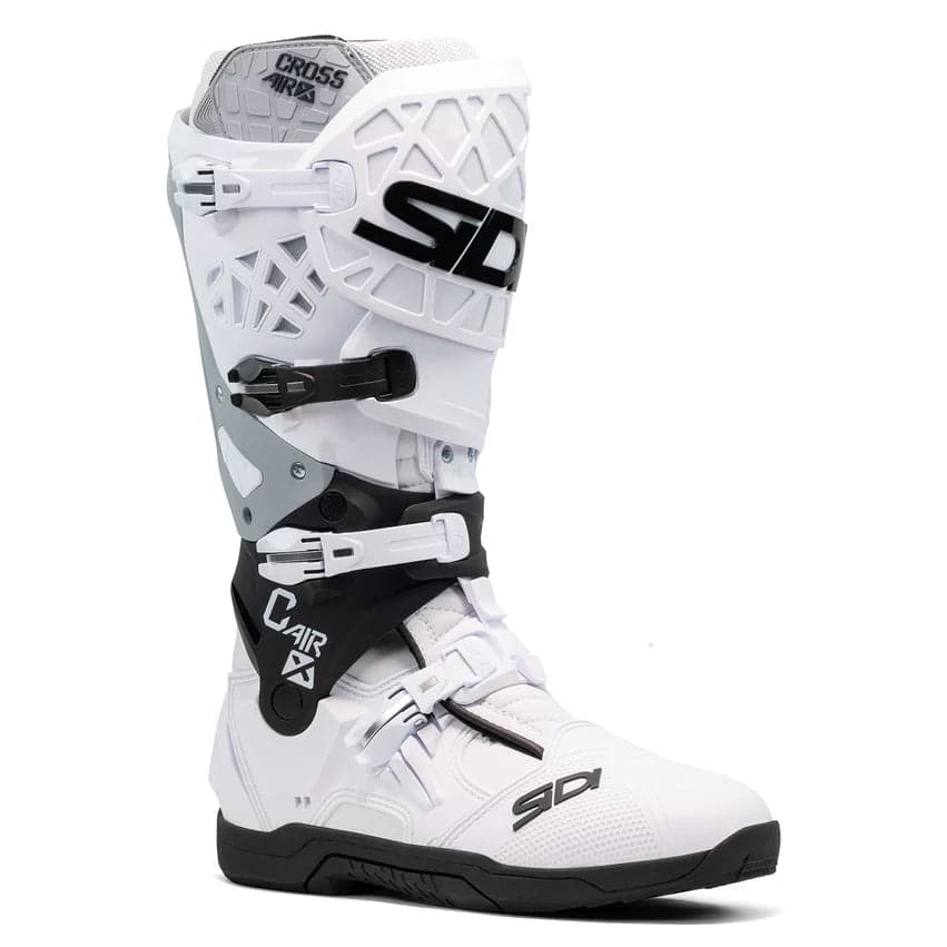 Botas Sidi Crossair C-X Preto/Branco Tamanho 43