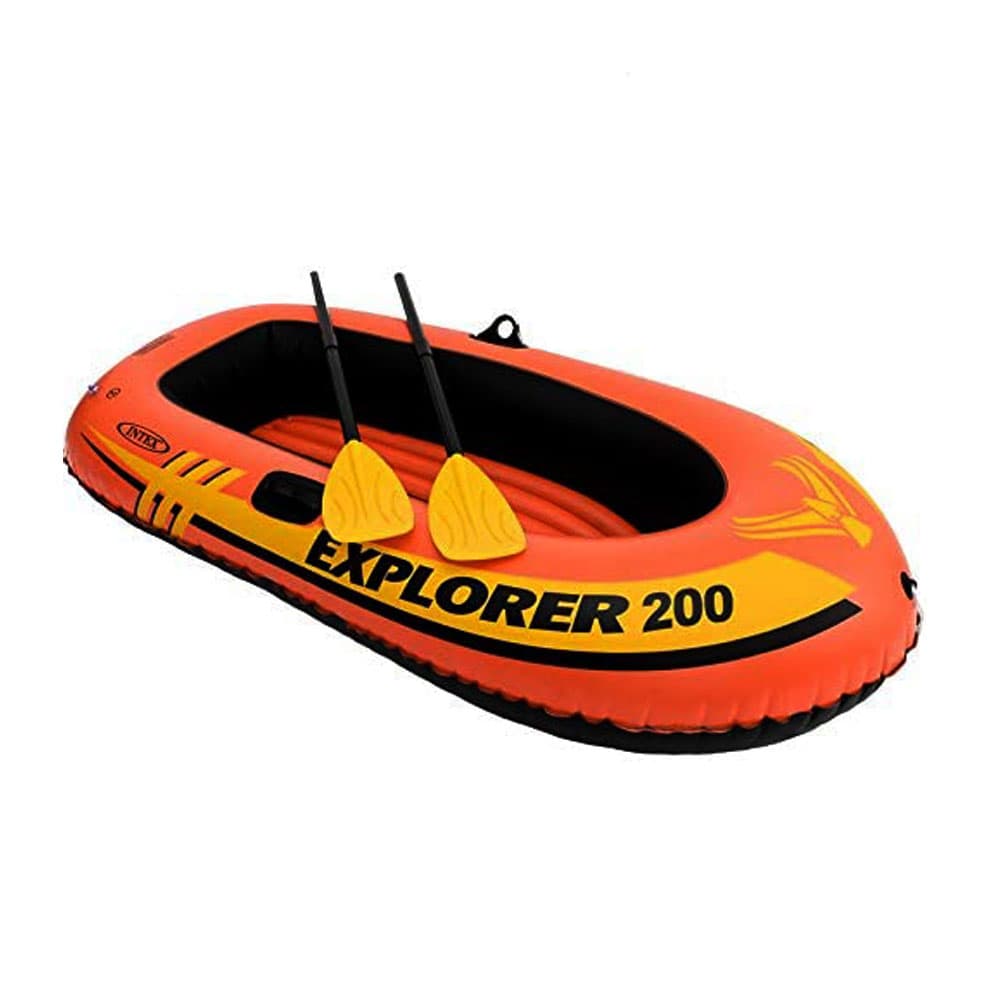 Barco Inflável Intex Explorer 200 com Remo